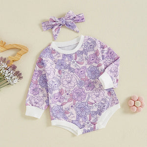 Fae Flower Onesie & Bow