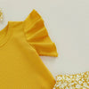 Ruffled Yelena Floral Outfit & Headband