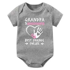 Grandpa & Granddaughter Best Friends Onesie