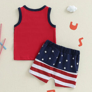 USA Summer Tank & Shorts