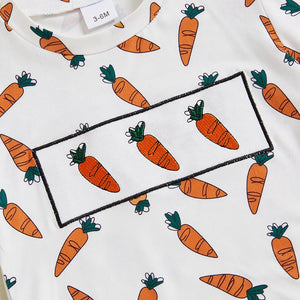 Spring Carrots Easter Onesie