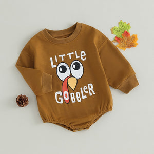 Little Gobbler Turkey Onesie