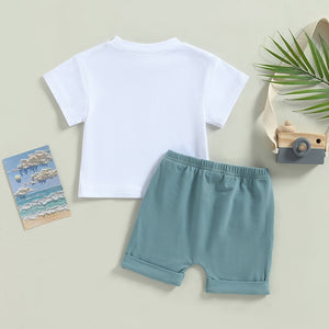 America T-shirt & Pocket Shorts Outfit