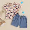 USA Fireworks T-shirt & Shorts
