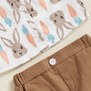 Bunnies & Carrots Bow Tie Outfit