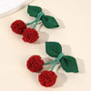 2 Pack Cherry Hair Clips