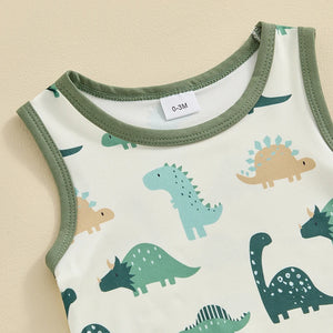 Davis Dinosaur Romper