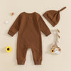 Solid Pocket Onesie & Hat