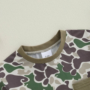 Camouflage Pocket Onesie