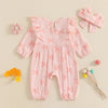 Ruffled Ribbon Romper & Bow