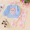 Beary Cute Floral Outfit & Headband