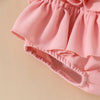 Summer Blossom Skirt Outfit & Bow