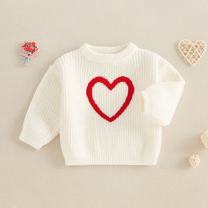 Knitted Heart Sweater