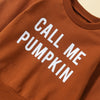 Call Me Pumpkin Fall Sweater