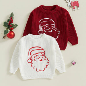 Knitted Winter Santa Sweater