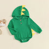 Hooded Dino Spike Onesie