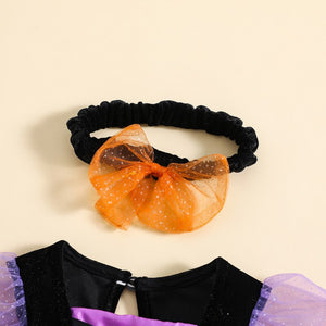 Baby Witch Halloween Costume & Headband