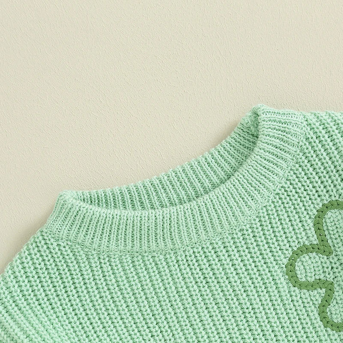 Knitted Clover Sweater