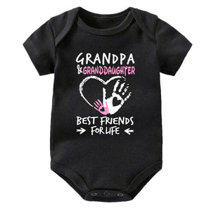 Grandpa & Granddaughter Best Friends Onesie