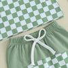 Checkered Sheldan Shirt & Shorts