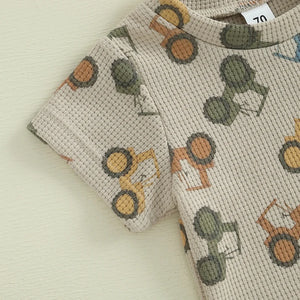 Tractor Pocket Shirt & Shorts