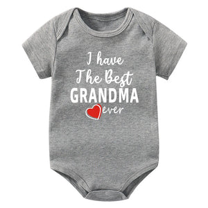 I Have The Best Grandma Ever Onesie