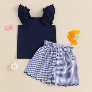 Plaid Paloma Bow Outfit