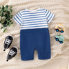 Striped Car Romper