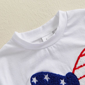 USA Embroidery Onesie