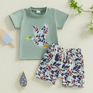 Camo Duck T-shirt & Shorts