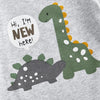 Hi I'm New Here Dinosaur Outfit