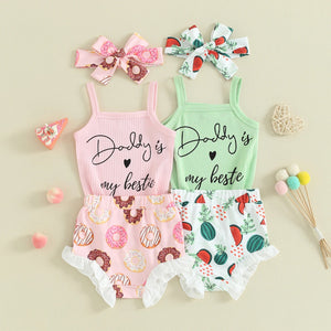 Daddy is My Bestie Summer Outfit