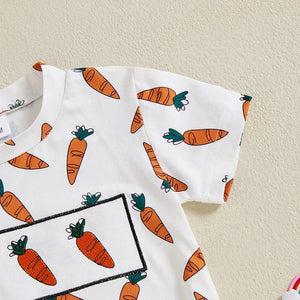 Spring Carrots Easter Onesie