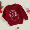 Knitted Winter Santa Sweater