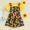 Sunflower Sandy Overalls Outfit