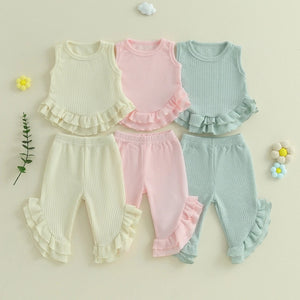 Solid Ruffled Marion Outfit