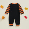 Happy Halloween Bow Tie Onesie