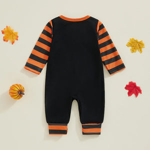 Happy Halloween Bow Tie Onesie