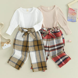 Prudence Plaid Pants Outfit