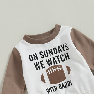 Football with Daddy Outfit