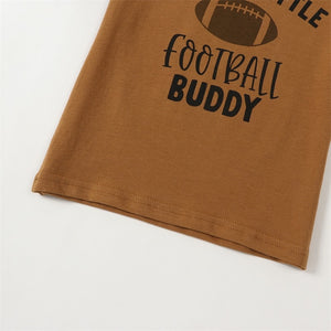 Daddy's Little Football Buddy T-shirt & Shorts