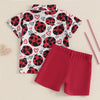 Lady Bug Love Bow Tie Outfit