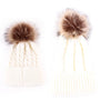 Matching Mom & Baby Pompom Hat