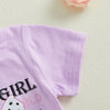 Daddy's Girl Mommy's World Bow Outfit