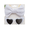 Heart Sunglasses & Headband Set