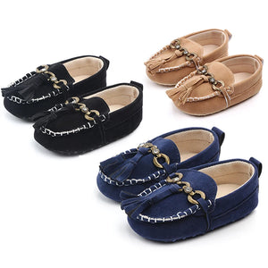 Tassel Buckle Loafers