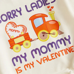 My Mommy is My Valentine Onesie