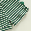 Striped Dino Spike Shorts Outfit