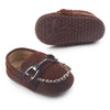 Buckle Stitch Loafers