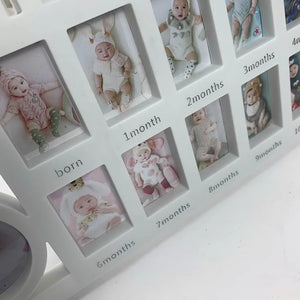 My First Year Crown Picture Frame